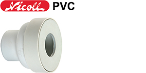 QU40 AFV_URIN NICOLL PVC íF40 -M50/RUBB. í45-60MM QU40