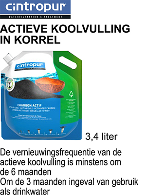 FWVACT001 CINTROPUR WATERFILT.DUO_ CTN_ACTIEVE KOOL 3,4 L