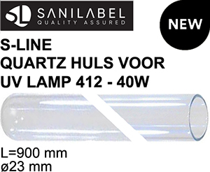 028105 S_LINE UV_QUARTZ HULS VR LAMP 412 L=900MM