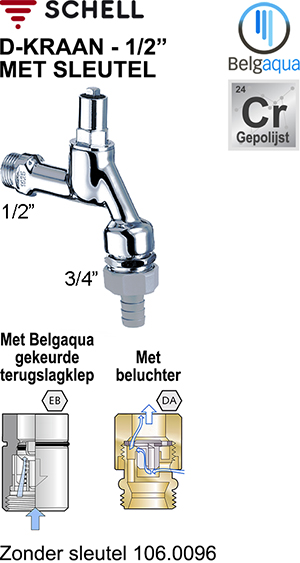 034230699 SCHELL DD-KRAAN.M1/2x3/4 VR SLEUT.+BEL  034230699